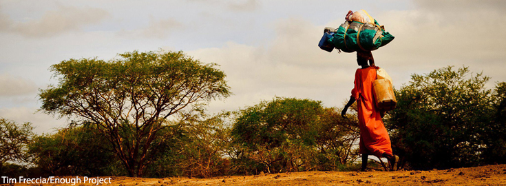 Nomad with Automatic Weapon in Kerenik (West Darfur)