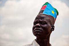 South Sudanese man on nation's first anniversary (Tim Freccia/Enough Project) South Sudanese man on nation's first anniversary (Tim Freccia/Enough Project)