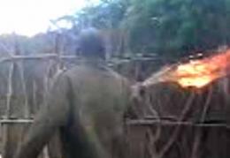 Match Battalion Member Torches Village Match Battalion Member Torches Village
