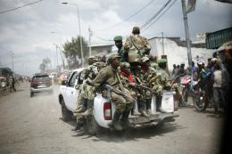 M23 rebels withdraw from city of Goma in eastern Congo.