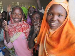 Students in Goz Amer camp - Darfur Dream Team Students in Goz Amer camp - Darfur Dream Team