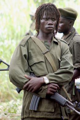 LRA fighter in South Sudan LRA fighter in South Sudan - Enough