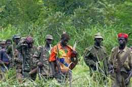 LRA soldiers LRA soldiers
