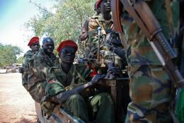 SPLA soldiers (Enough/LHeaton) SPLA soldiers (Enough/LHeaton)