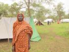 Sinar, a Sudanese woman in the Batil Refugee Camp