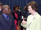 Joseph Kabila and Mary Robinson
