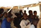 Refugee children in Djabal Refugee Camp, Chad