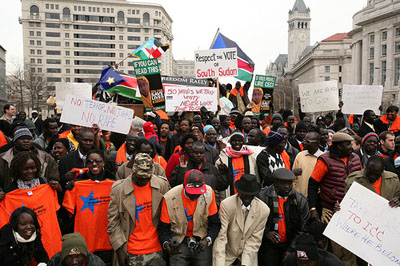 Sudanese Rally in DC Calls for Peace in Sudan