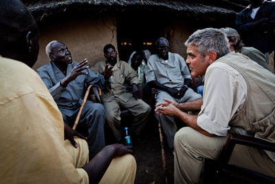 On Advocacy Blitz, Clooney and Prendergast Raise the Alarm on Sudan