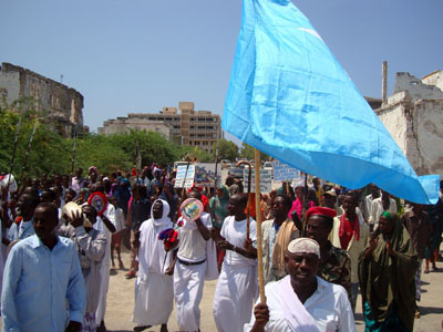 Somalis in Mogadishu Protest Shabaab Abuses
