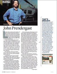 Arrive Magazine Profiles Enough's John Prendergast