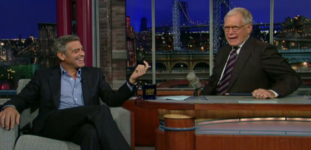 George Clooney on ‘The Late Show with David Letterman’