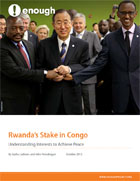 Rwanda’s Stake in Congo: Understanding Interests to Achieve Peace
