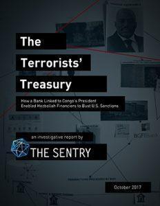 New Report - The Terrorists' Treasury: How a Bank Linked to Congo's President Enabled Hezbollah Financiers to Bust U.S. Sanctions